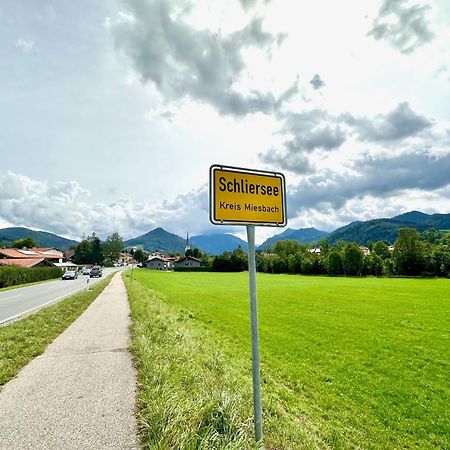 Alpenoase Schliersee - Grosse Suite Mit Sauna Oder Gemuetliche Studio Appartements Buitenkant foto
