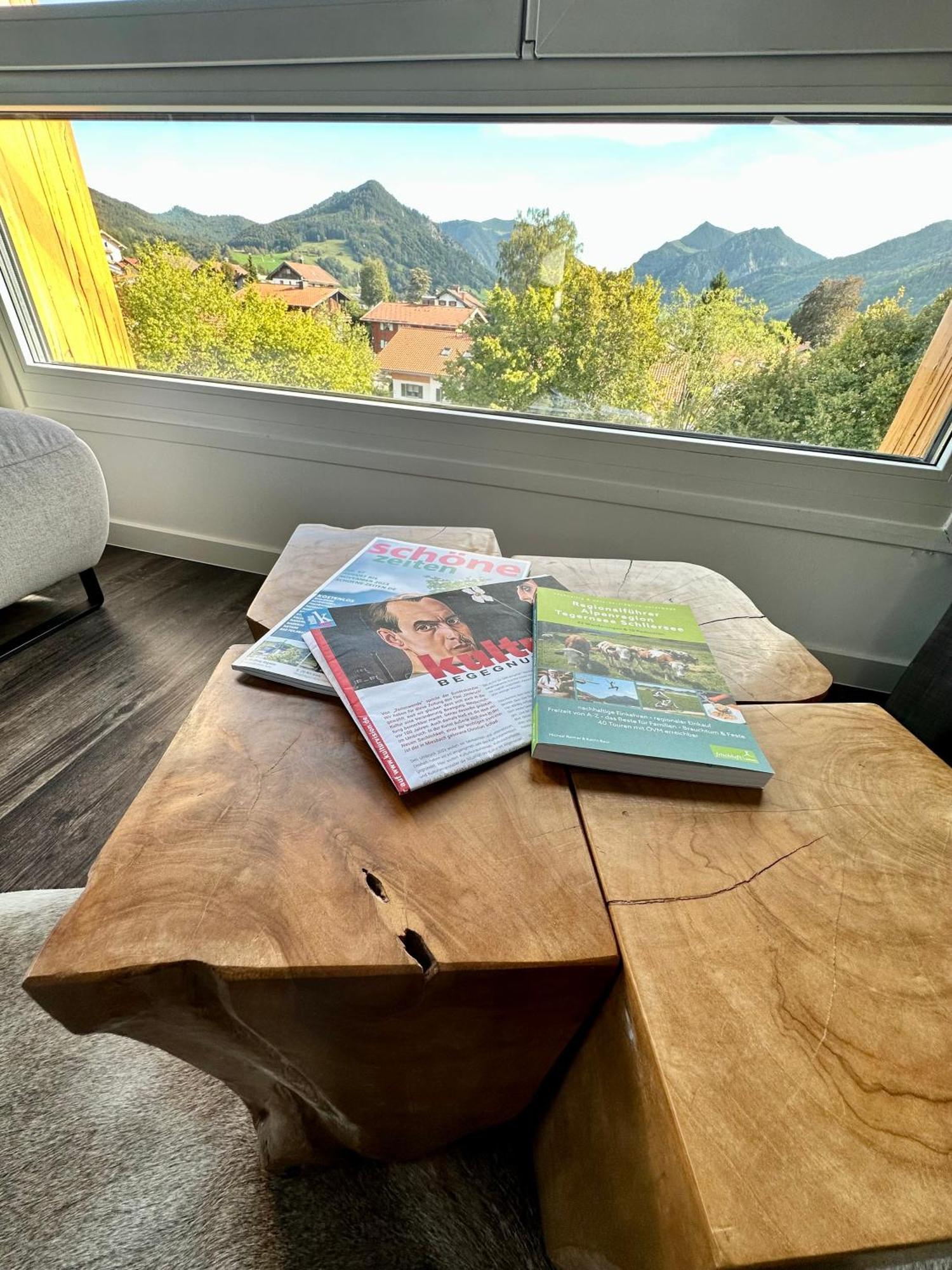 Alpenoase Schliersee - Grosse Suite Mit Sauna Oder Gemuetliche Studio Appartements Kamer foto