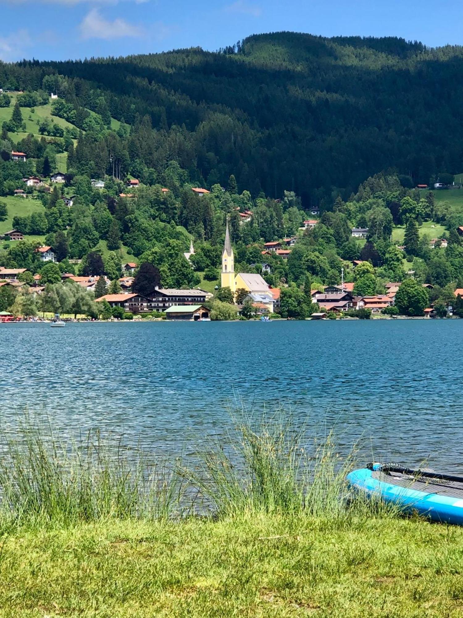 Alpenoase Schliersee - Grosse Suite Mit Sauna Oder Gemuetliche Studio Appartements Buitenkant foto