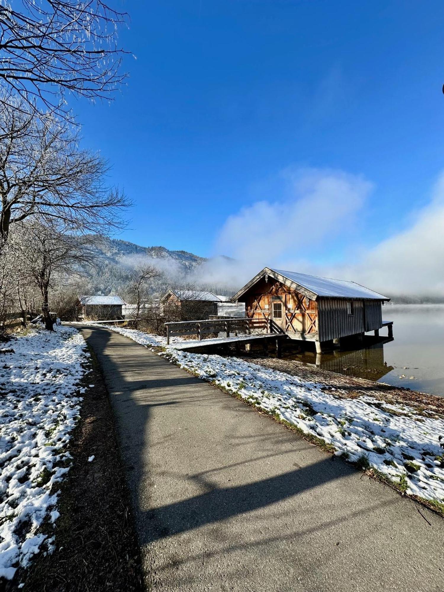 Alpenoase Schliersee - Grosse Suite Mit Sauna Oder Gemuetliche Studio Appartements Buitenkant foto